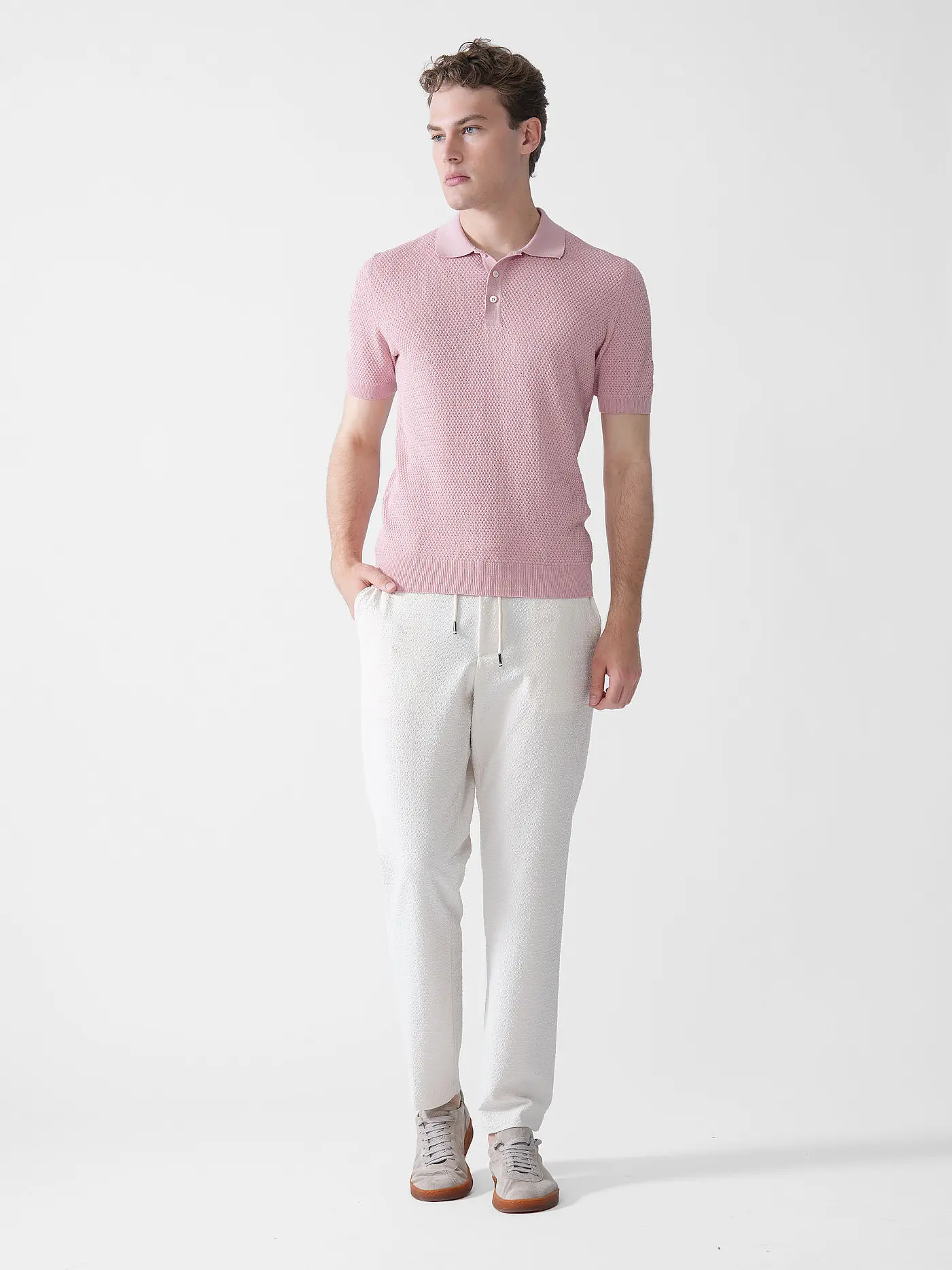 GRAN SASSO | Poloshirt | rosa